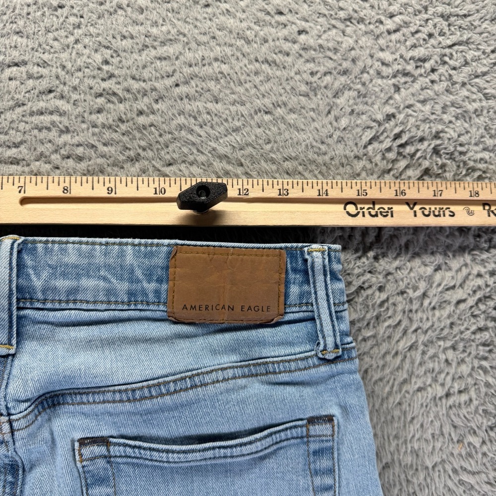 American Eagle Outfitters Jeans Men's 29x32 Blue Denim Skinny Athletic Stretch - Picture 8 of 11